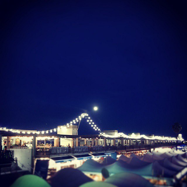 #barcelona #moon #night #holiday