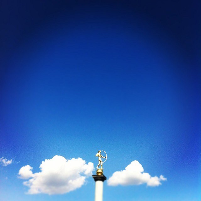 Walking in the #sky. #auksinisberniukas #šiauliai